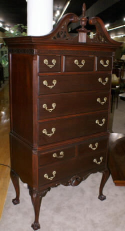 Antique Chest Of Drawers Mahogany Chest And Highboys