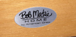 Bob Mackie bow front Regency dresser 