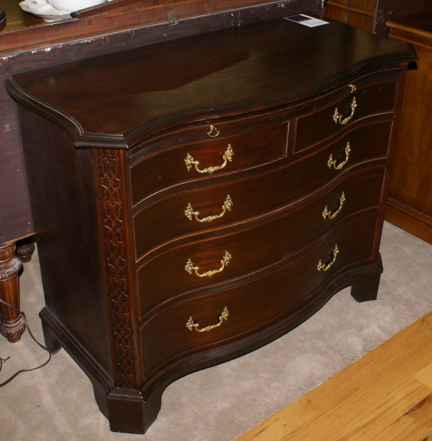 Century Furniture mahogany Chinese Chippendale dresser