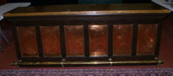 copper and brass bar 