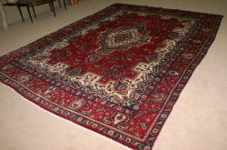 Handmade persian tabriz rug