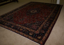 handmade persian mashad rug