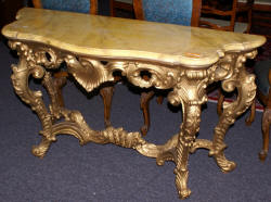 English oak Jacobean library table