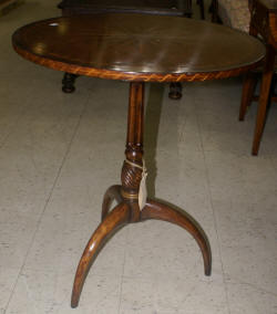 Jonathan Charles round inlaid side table
