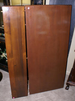 round walnut dining room table